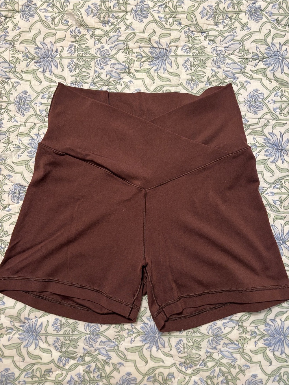 Offline by Aerie Real Me Crossover Brown Bike Shorts